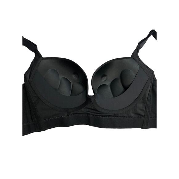 Women's PushUp Bra,Full-Coverage Underwire Bra,Hide Back Fat - Picture 3 of 7